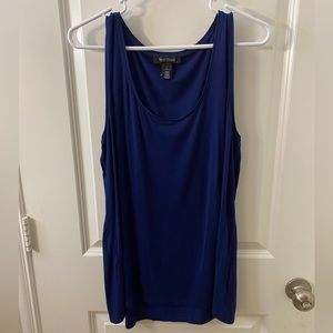 WHBM, Large, Navy dressy tank top